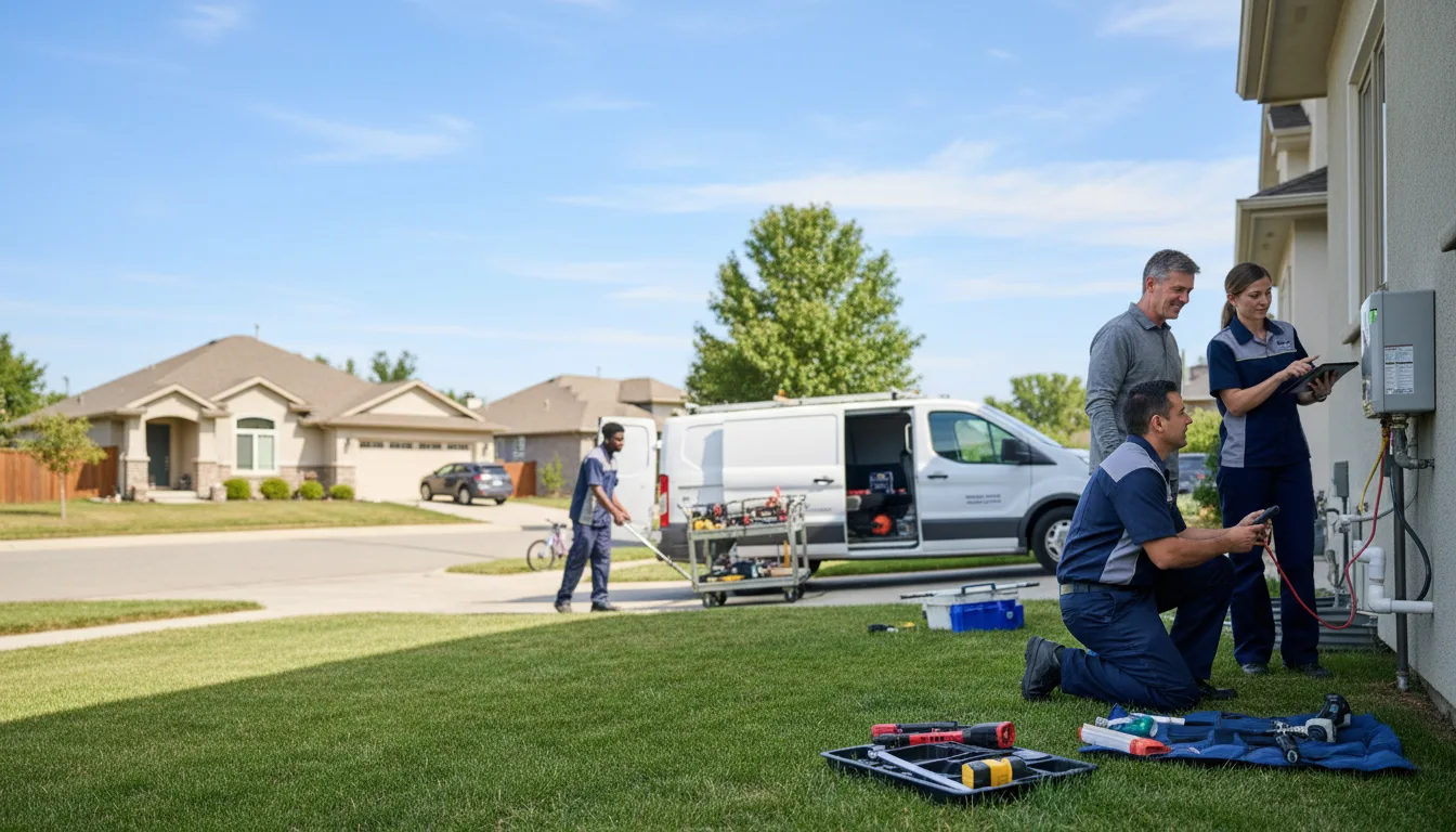 Tankless water heater service in Dallastown, PA